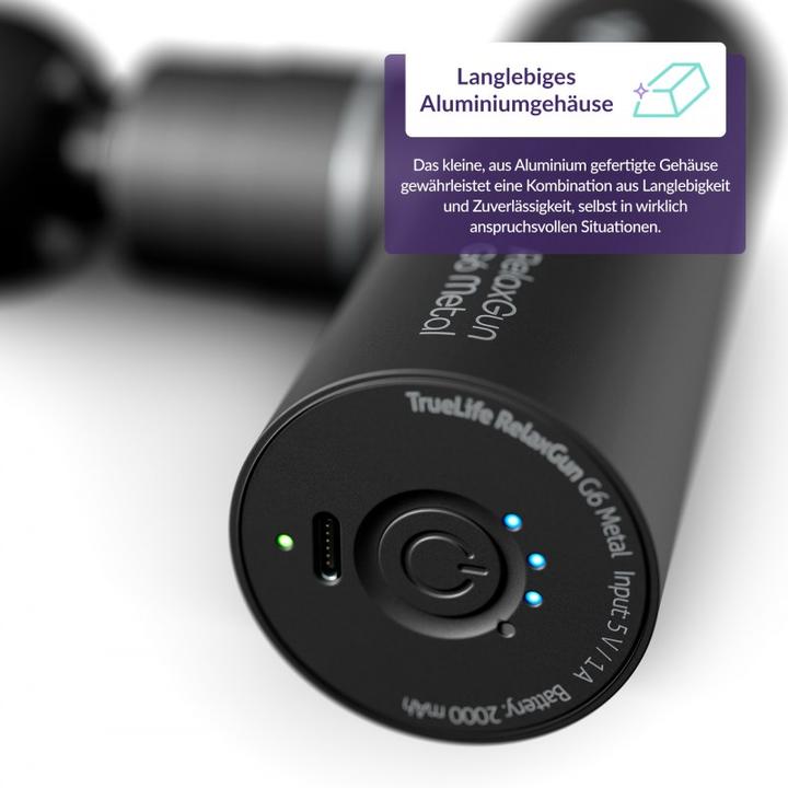 Immagine prodotto Truelife RelaxGun G6 in metallo