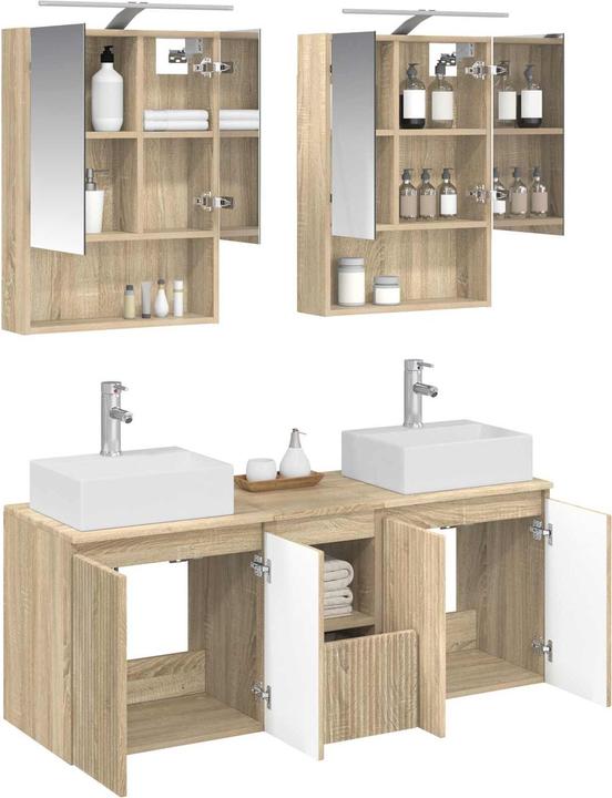 Produktbild vidaXL Modernes Badezimmer-Set