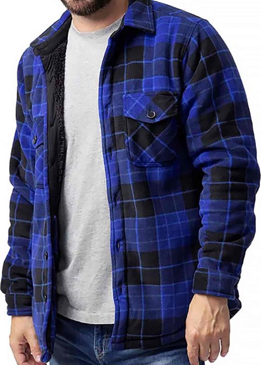 Immagine prodotto Heat Holders Karierte Winterjacke | Gesteppte Hemd mit Langen Ärmeln (S)