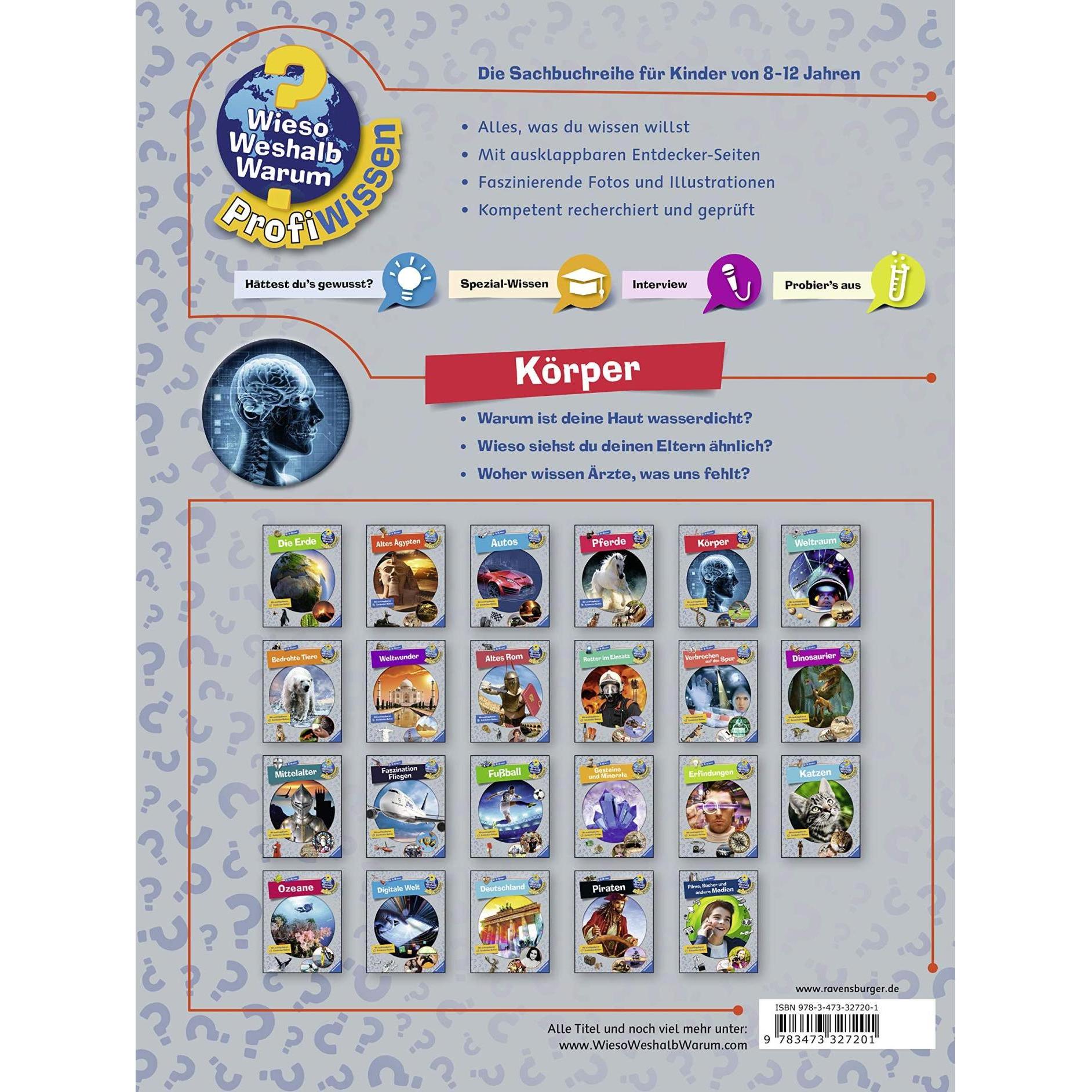 Thumbnail - Körper, Kinderbücher von Andrea Schwendemann, Rolf Bunse