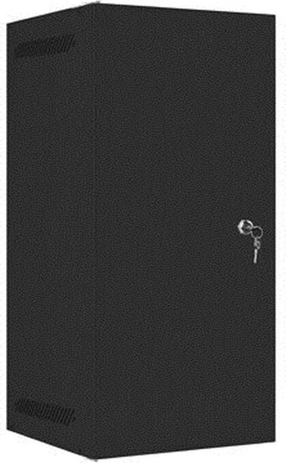 Actual product image Lanberg WF10-2312-00B Rack 12U Wall Mounted Shelf (12 RU, 10 inch rack)