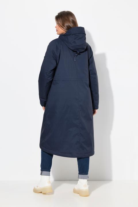 Immagine prodotto Laurasøn Cappotto funzionale con cappuccio, zip a cursore doppio e tasche doppie (XL)
