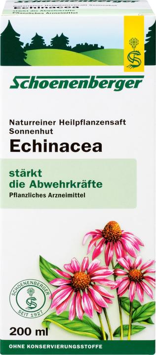 Produktbild Schönenberger Echinacea naturreiner Pflanzensaft Sonnenhut, 200 ml Lösung