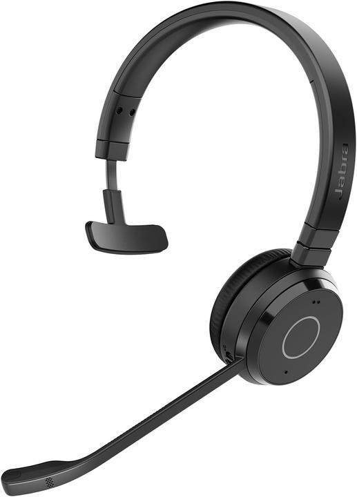 Actual product image Jabra Evolve 65 TE UC Mono NC (Bluetooth, USB-A (Cable, Wireless, USB-A)