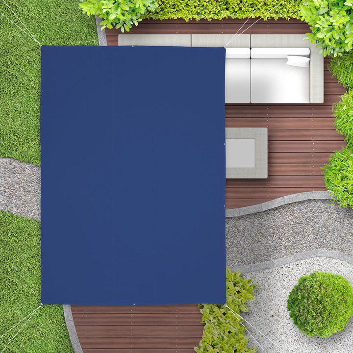 Image du produit Relaxdays Voile d'ombrage (450 x 350 x 0.1 cm)
