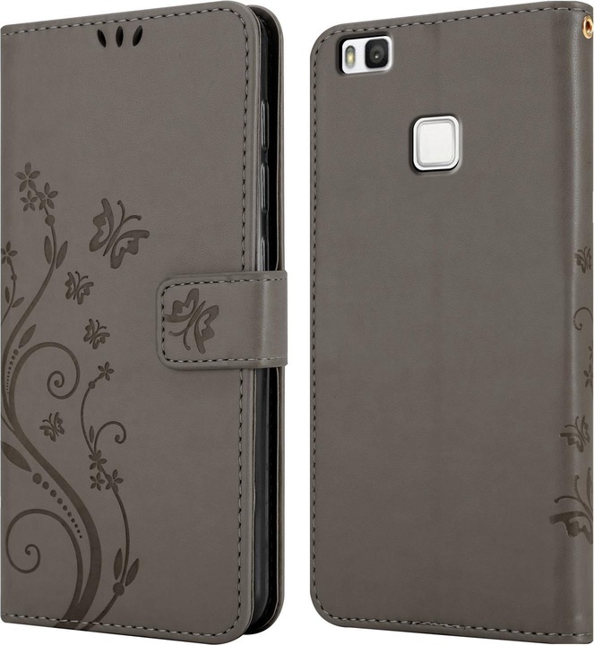Produktbild Cadorabo Flower Book Cover (Huawei P9 Lite)