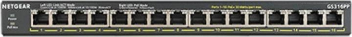 Actual product image Netgear GS316PP (16 Ports)