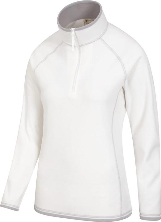 Actual product image Mountain Warehouse Womens/Ladies Montana Half Zip Fleece Top (48)