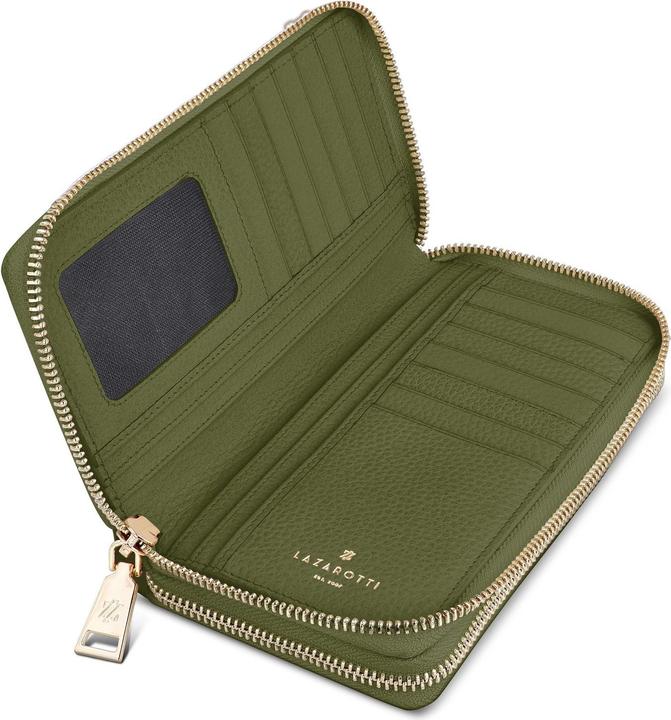 Actual product image Lazarotti Bologna Leather Geldbörse RFID Schutz Leder 20 cm