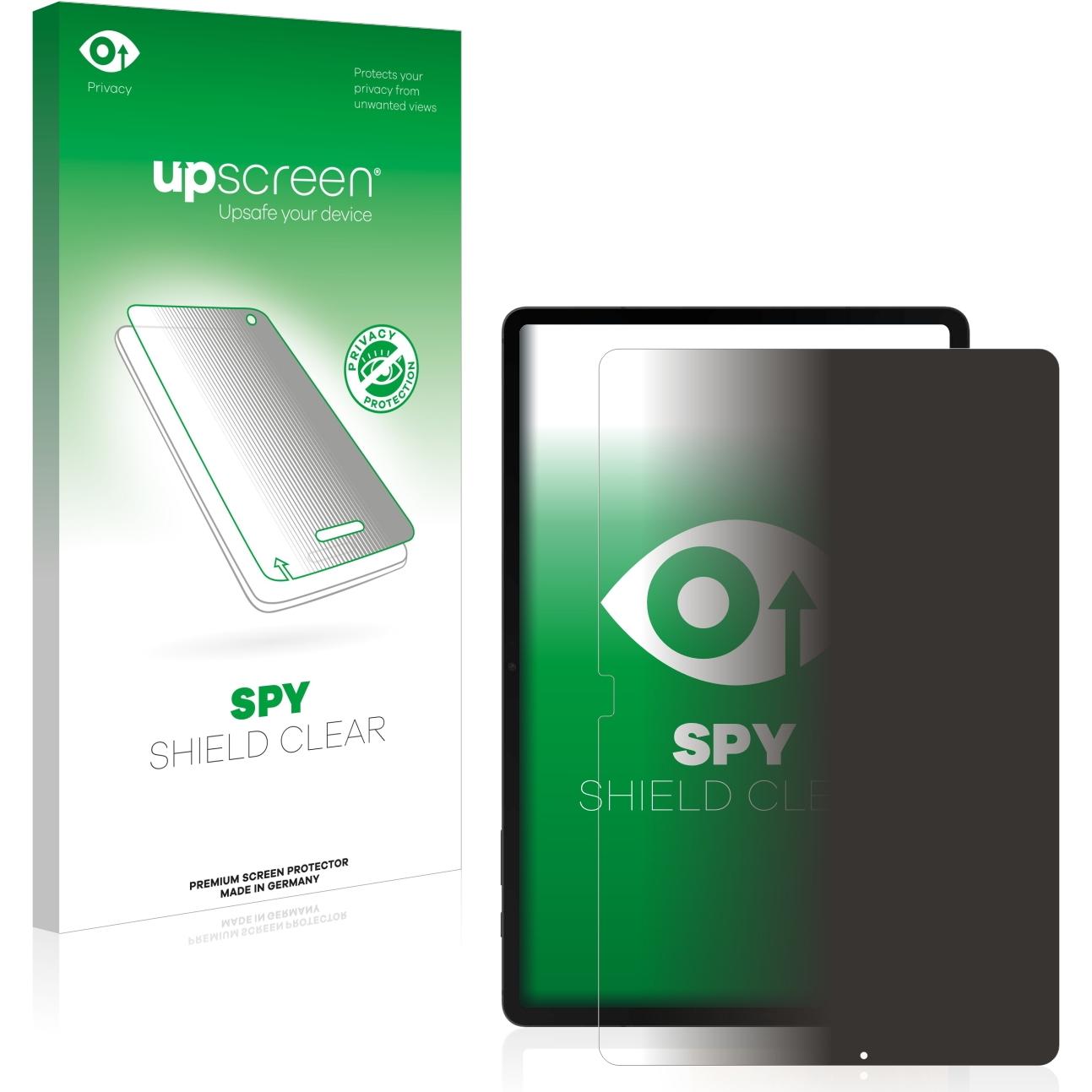 upscreen Spy Shield Blickschutzfolie (1 Stück, Galaxy Tab S8 Plus), Tablet Schutzfolie