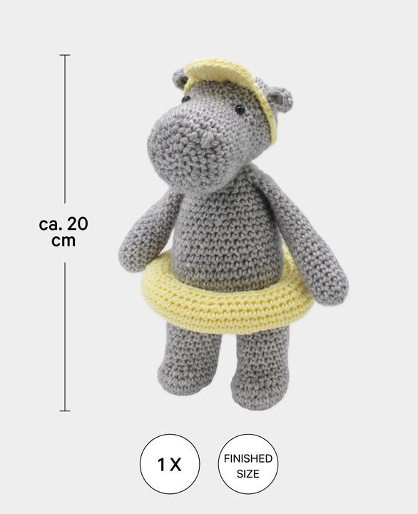 Actual product image I Am Creative Crochet Set Amigurumi