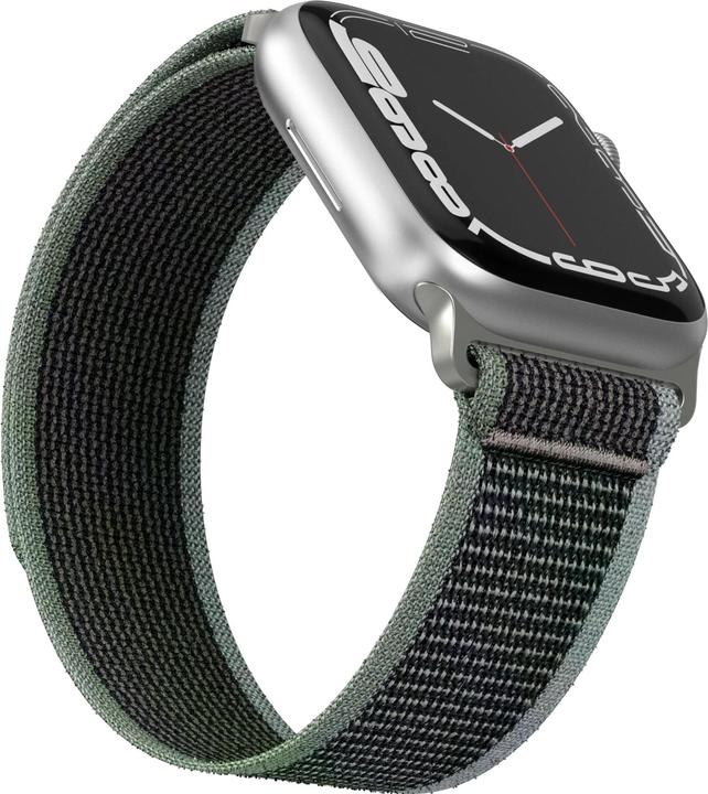 Actual product image Vonmählen Armband Trekking Loop Apple Watch 42/44/45/49 mm Blue/Black (Nylon fabric)