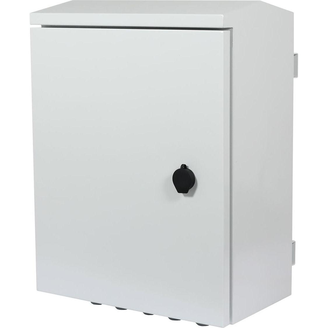 Allnet Cabina DIN a parete, T220mm, grigio chiaro, IP66, ÜS, 16x M25 ALL-DIN-101-AC (Rack da 19 pollici), Armadio rack, Grigio