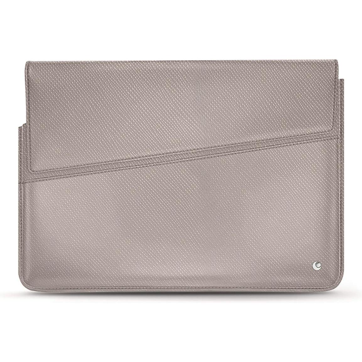 Noreve Lederhülle, Notebooktasche, Beige