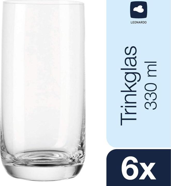 Immagine prodotto Leonardo Tazza giornaliera (3.10 dl, 6 x, Bicchieri da bibita lunghi)