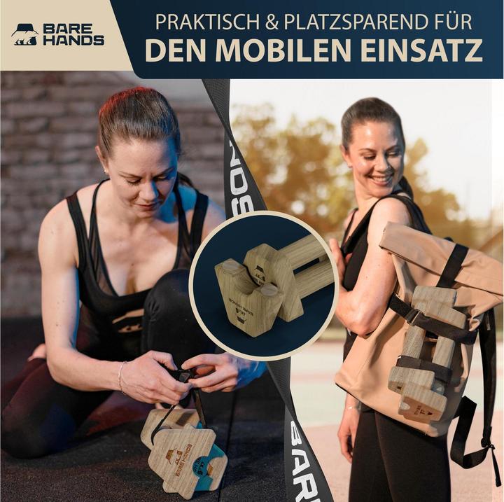 Produktbild Bare Hands Liegestützgriffe Gr. S