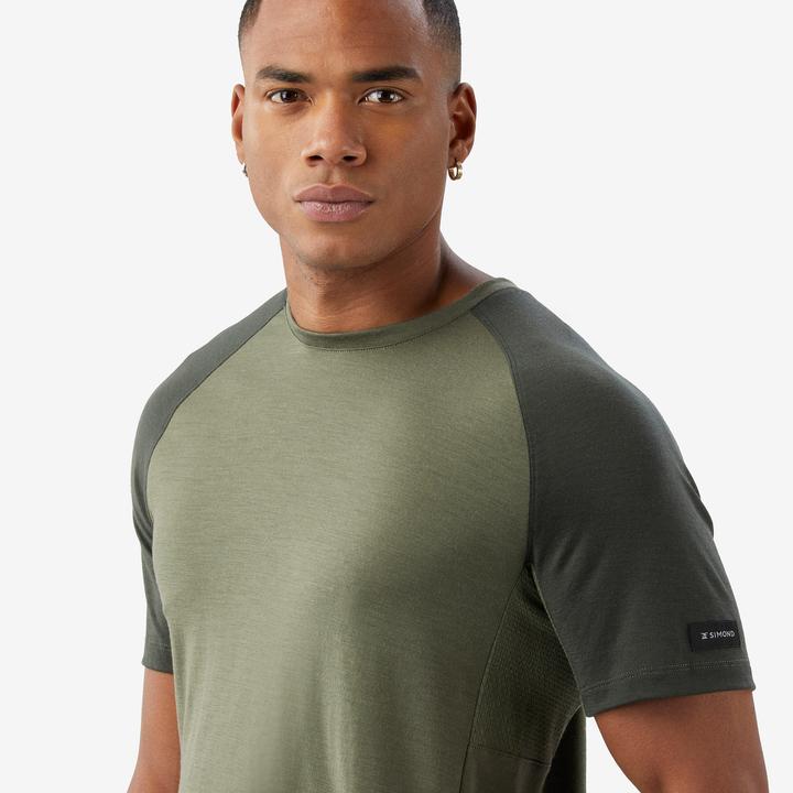 Actual product image Forclaz Langarmshirt Herren - Merino Resist khaki (XL)