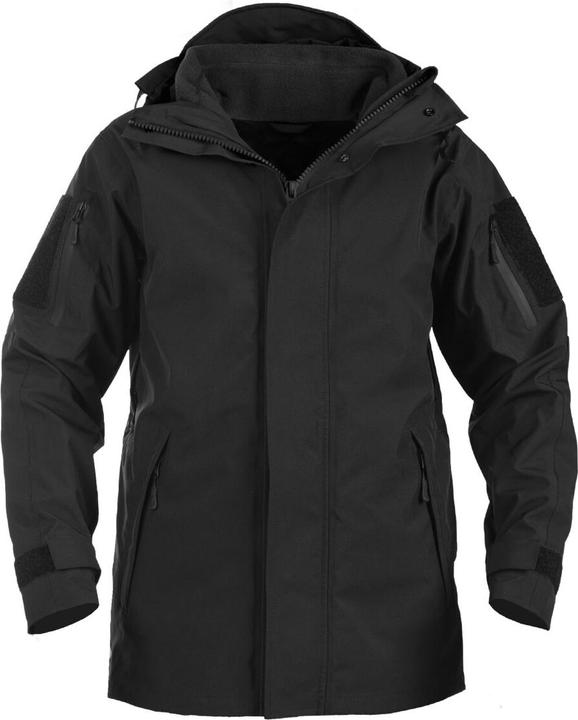 Mil-tec Jacke Nässeschutz M.Fleeceja.Gen.Ii Schwarz XL (XL)