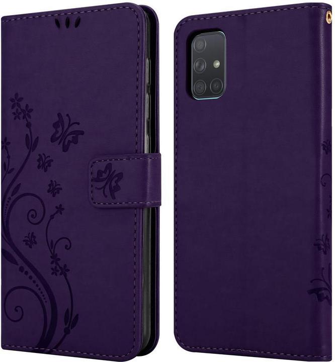 Image du produit Cadorabo Couverture du livre de fleurs (Samsung Galaxy A71)