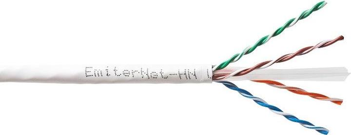 Produktbild No Name Emitter Net UTP (U/UTP) Cat.6 450MHz Kabel 4x2x23AWG Draht LS0H (U/UTP, CAT6, 100 m)