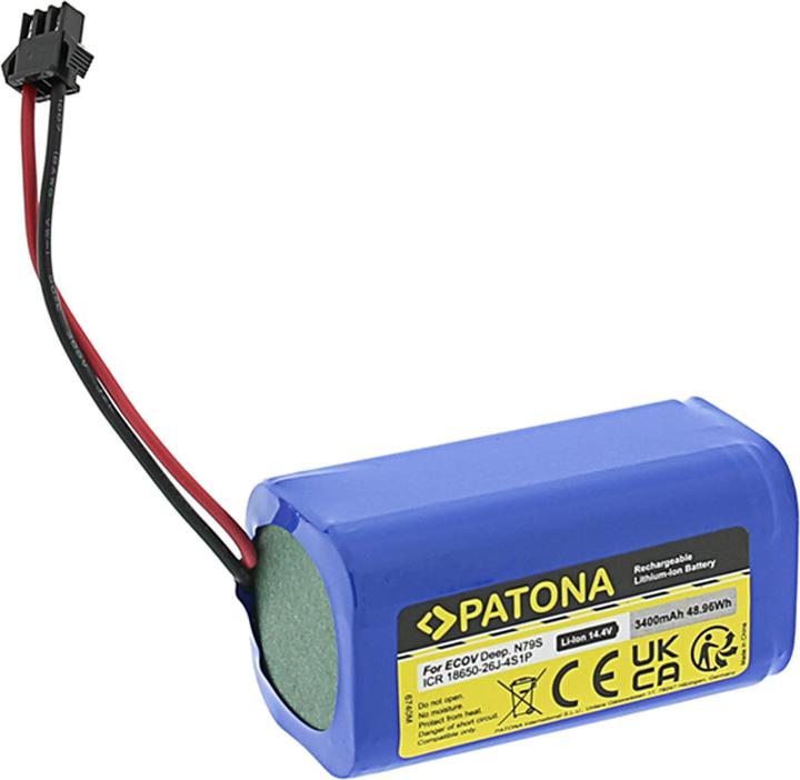 Image du produit Patona Batterie Ecovacs Deebot N79S