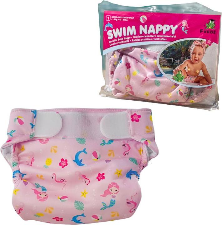 Produktbild NoName Freds Schwimmwindel Rosa 4-9kg (Size 1) (1 Stk.)
