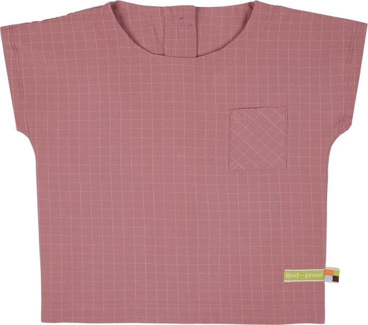 loud + proud Blouse à carreaux fins
