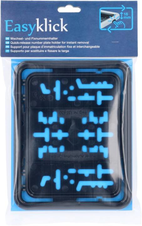 Produktbild Easyklick Kennzeichenhalter (Heck, Universal)