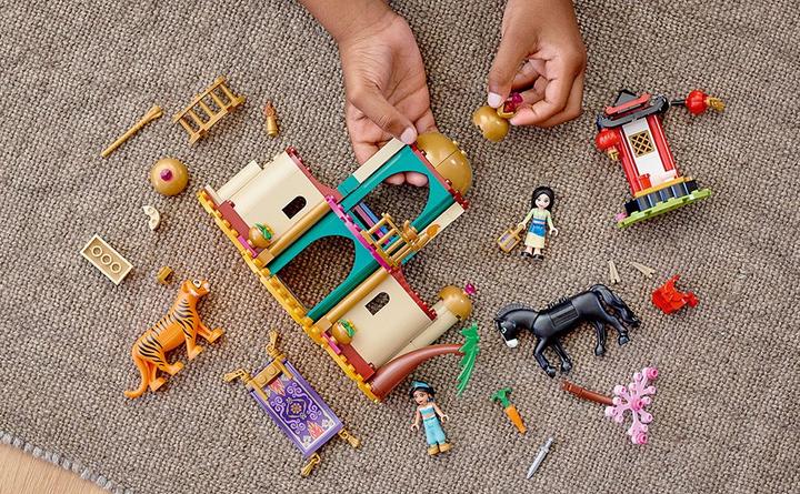 Produktbild LEGO Jasmins und Mulans Abenteuer (43208, LEGO Disney)