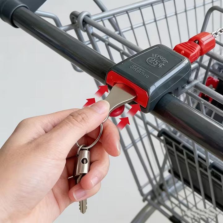 Produktbild ASMI Einkaufswagenschlüssel – Einkaufswagen-Token