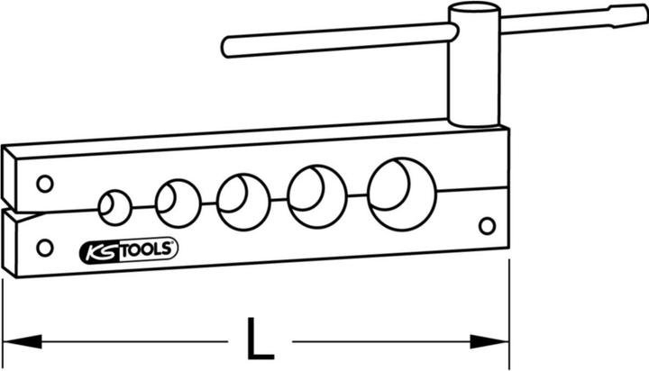 Actual product image KS Tools 122.1400 (130 mm)