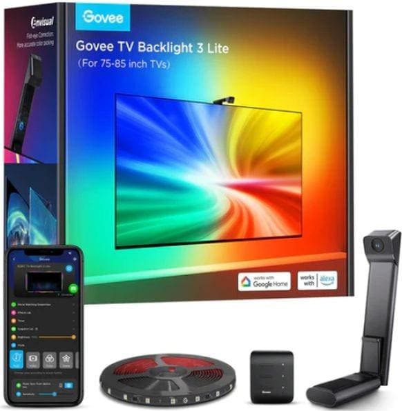 Image du produit Govee Rétroéclairage TV envisagé (Multicolore, 500 cm, Intérieur)