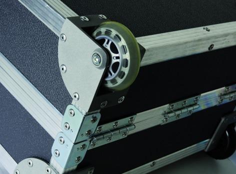 Image du produit Werkstarck Roulettes d'angle encastrées ø roue 75 m