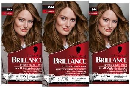 Actual product image Schwarzkopf Brillance Intensive Colour Cream (864 Fawn)