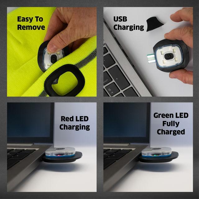 Image du produit Gebol LED Kappe mit Reflektionsstreifen (Taille unique)