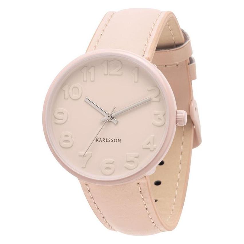 Karlsson, Armbanduhr, Ms. Pink Steel, Pink, (Analoguhr, 32 mm)