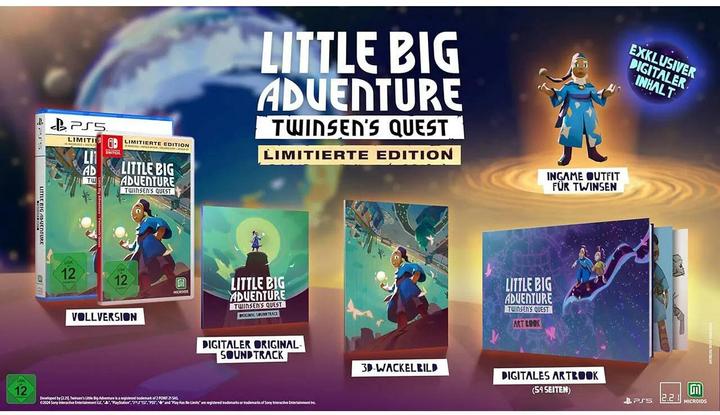 Actual product image Microids Little Big Adventure - Twinsen's Quest - Limited Edition (Switch, Switch Lite, Switch OLED, DE)