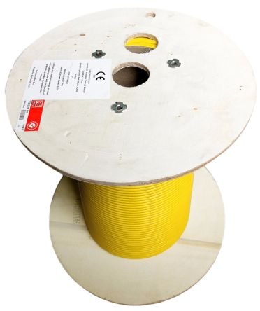 Actual product image Rs Pro Cat7a Ethernet Cable, S/FTP, Yellow LSZH Sh (FTP, 100 m)
