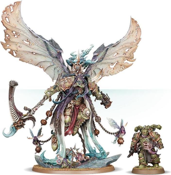 Actual product image Games Workshop Warhammer 40k - Mortarion: Daemon Primarch Of Nurgle (Plastic)