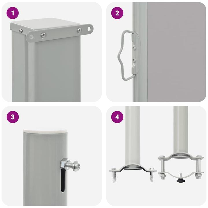 Produktbild vidaXL Seitenmarkise (3 m)