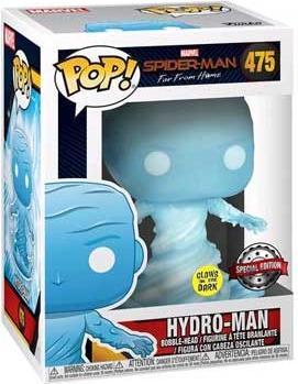 Actual product image Funko Pop Glow in the Dark Spider-Man Far From Home Hydro Man Limited Edition