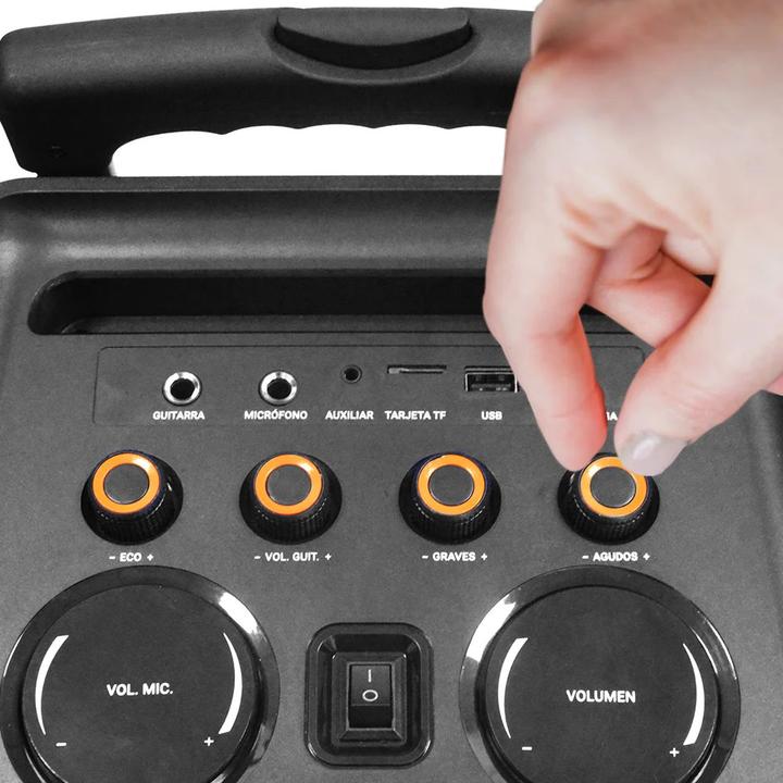 Actual product image Manta SPK5220 speaker black (3 h, Electrical connection)