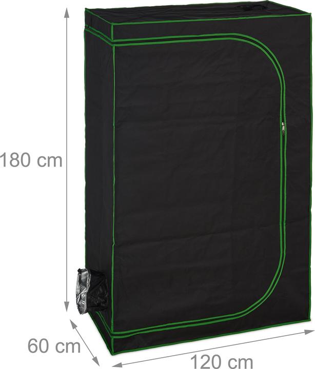 Actual product image Relaxdays grow tent
