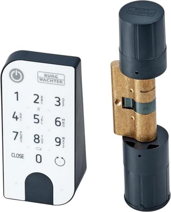 Produktbild Burg Wächter Funk-Türschloss ENTRYhome 5001 PIN (Bluetooth, Smartphone, Elektronische Zahlenkombination)