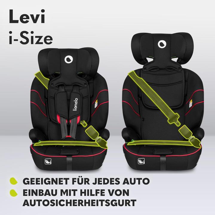 Produktbild Lionelo Levi I-Size (Kindersitz, ECE R129/i-Size Norm)
