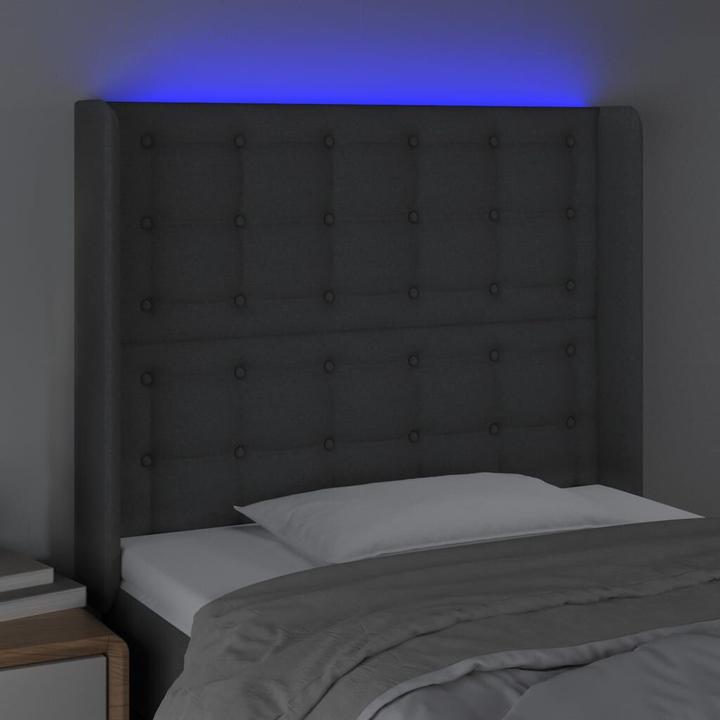 Image du produit vidaXL LED Kopfteil (83 x 16 x 128 cm)