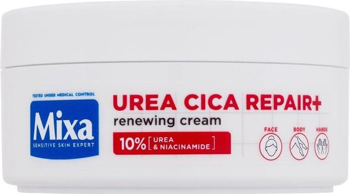 Actual product image Mixa Urea Cica Repair+ Renewing Cream For Very Dry And Rough Skin - 150 Ml (150 ml, Face toner)