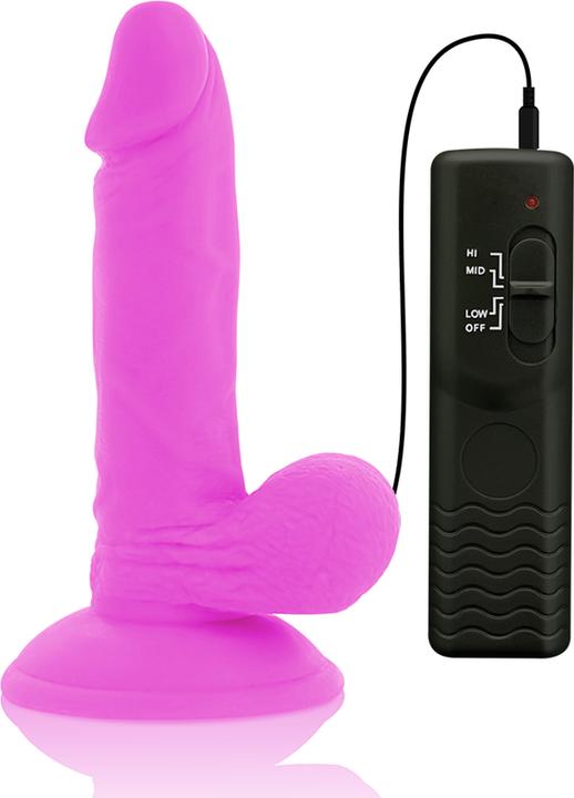 Image du produit Diversia Godemiché Flexible Vibrant 17 cm - Violet