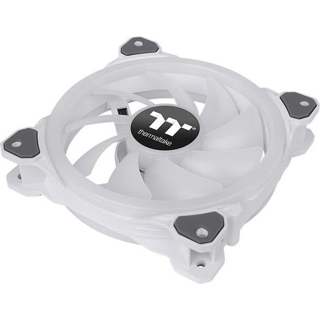 Thumbnail - Thermaltake Riing Trio 12 RGB Radiator Fan White TT Premium Edition (120 mm, 3 x), PC Lüfter, Weiss