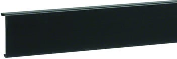 Produktbild Hager Fodlistekanal Låg SL 80 mm Høj SL 200802 Sort Ral9011 (200 cm)